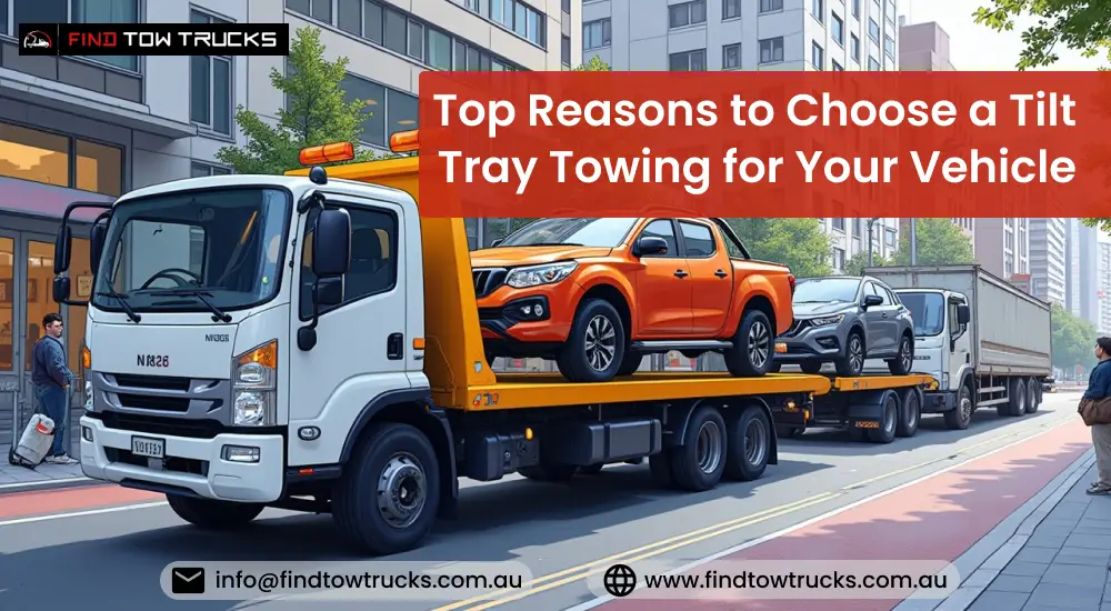 Top Reasons to Choose a Tilt Tray Towing for Your Vehicle Banner Image